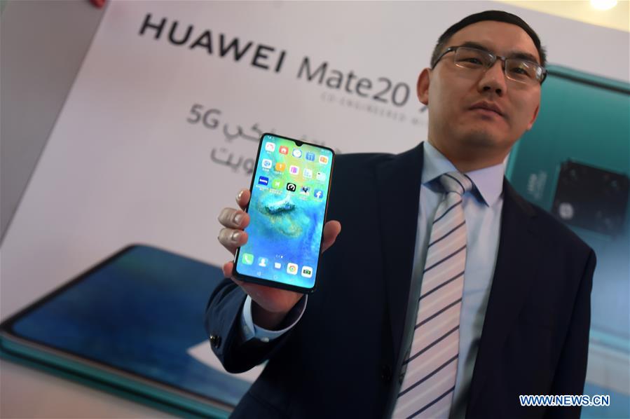 KUWAIT-FARWANIYA GOVERNORATE-HUAWEI-5G SMARTPHONE-LAUNCH